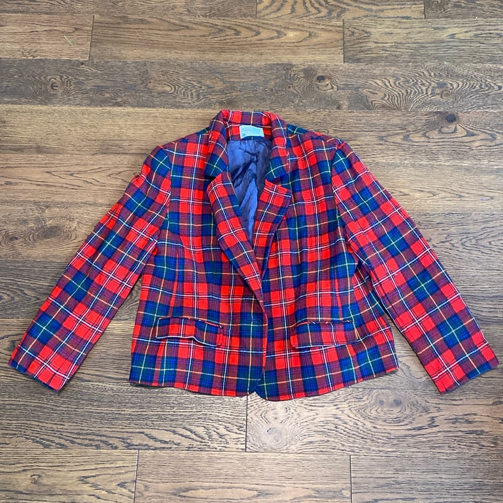 Women’s Pendleton Plaid Blazer size L
